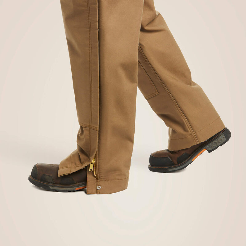 ARIAT MENS FR INSULATED OVERALL 2.0 BIB FIELD KHAKI 10023459
