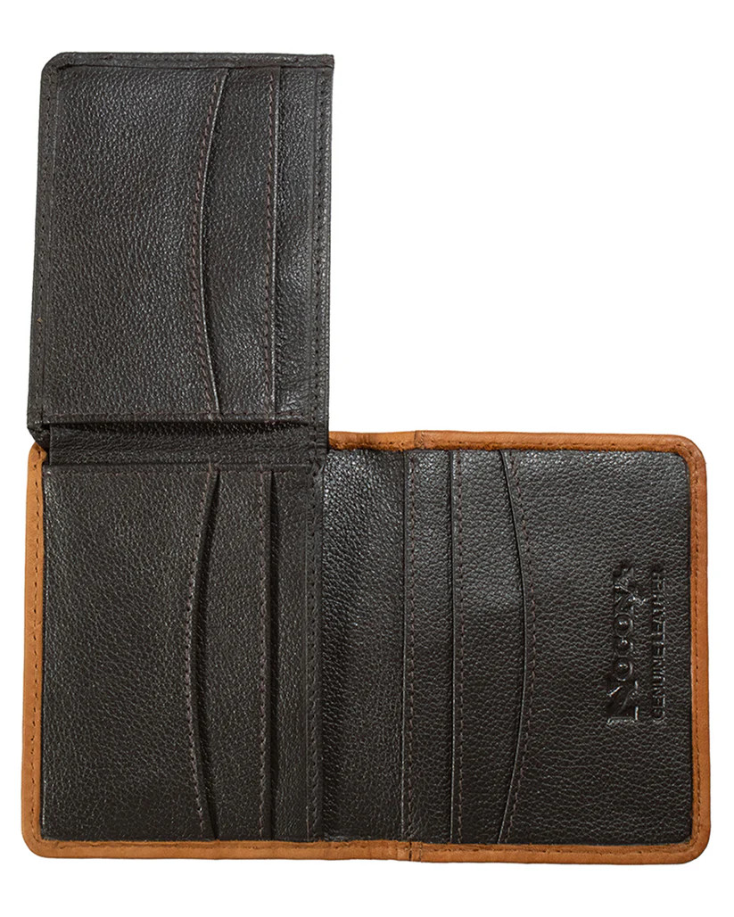 M&F NOCONA MENS DIAMOND PATCHWORK BIFOLD WALLET N500047897