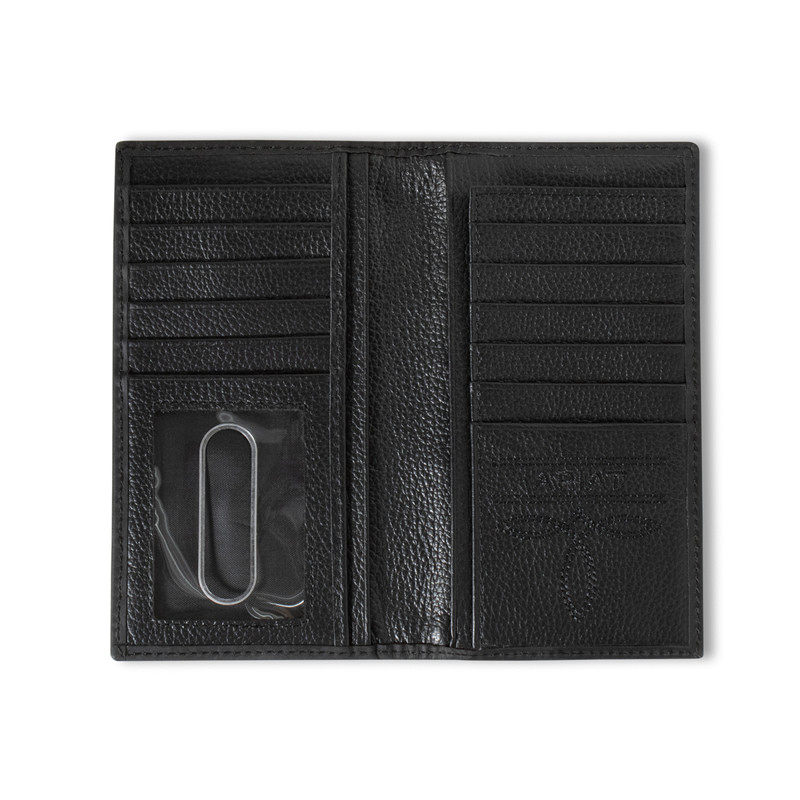 M&F ARIAT DIAMOND LACING RODEO WALLET BLACK A3558801