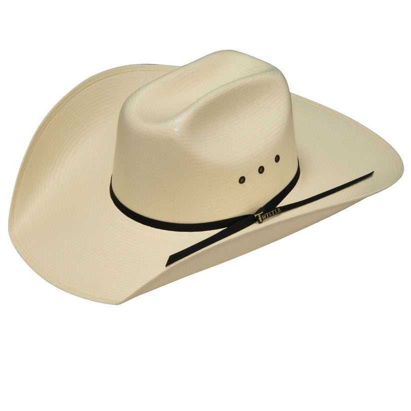 M&F TWISTER 20X 4 1/4" SHANTUNG HAT NATURAL T73886