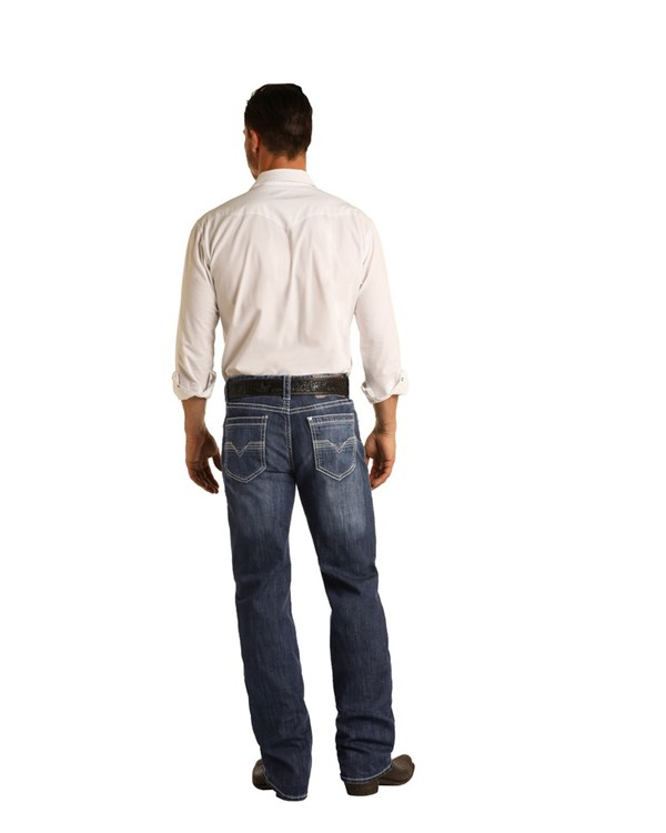 ROCK & ROLL MENS DOUBLE BARREL REFLEX JEANS M0S3473
