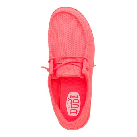 HEY DUDE WENDY FUNK MONO FIERY CORAL 40065-7AY
