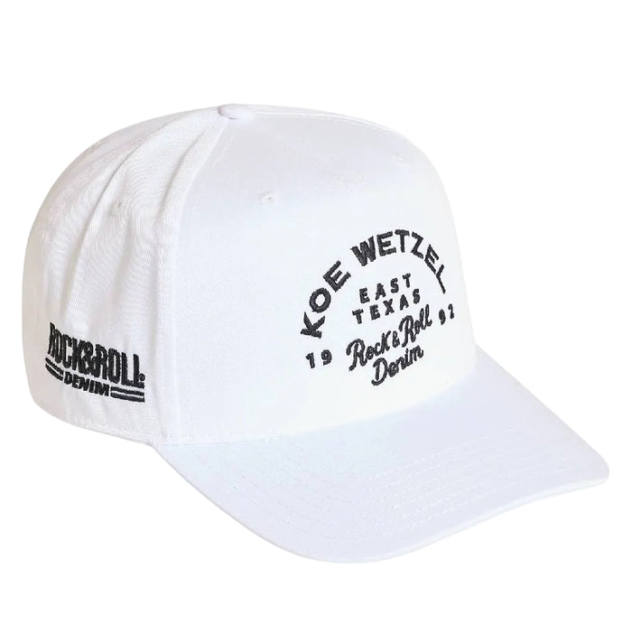 ROCK & ROLL KOE WETZEL X RRD CAP WHITE BU40X08747