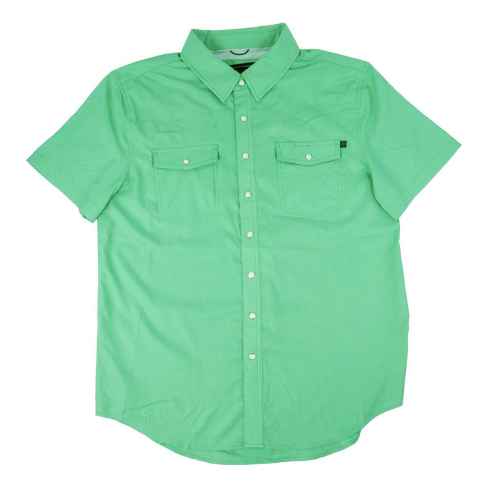 ROCK & ROLL MEN'S SNAP SHIRT EMERALD BMN2S06797-36