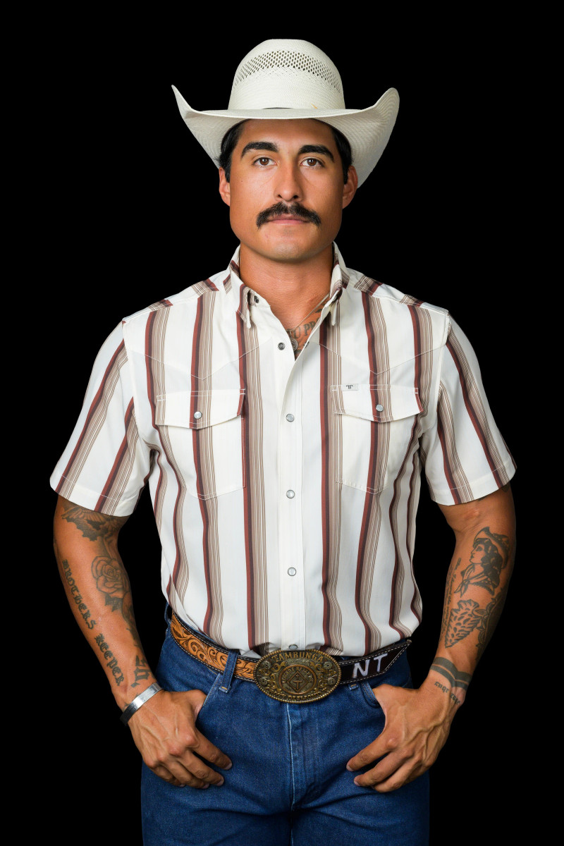 FERRELL THE TRISTAN IN BROWN SHORT SLEEVE SNAP FPS1026049