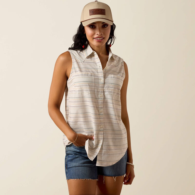 ARIAT BILLIE JEAN SHIRT RADIANT STRIPE 10073461