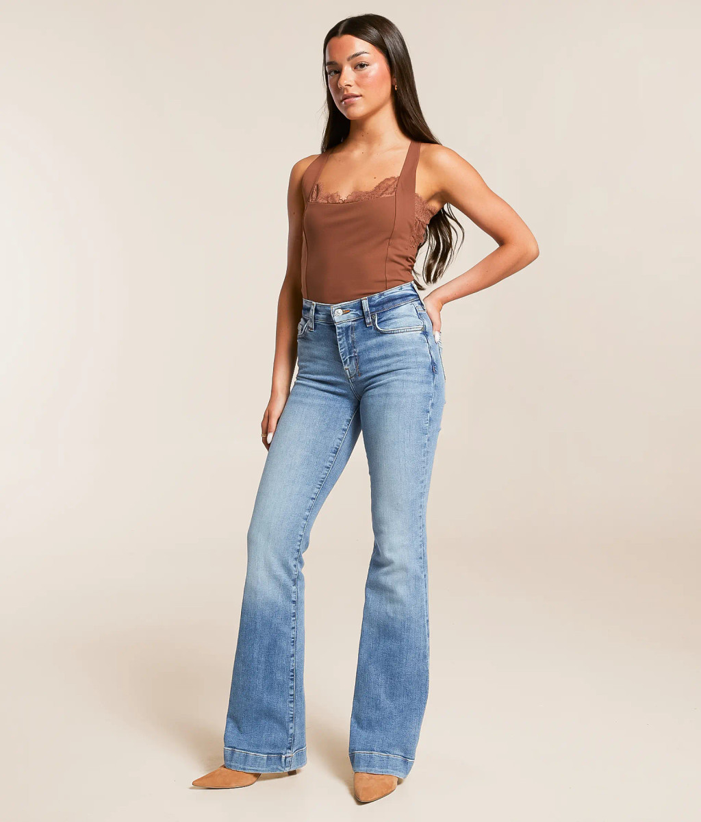 7FAMK DOJO TAILORLESS TROUSER STRETCH JEAN PROPHEXA 7U310594-21K