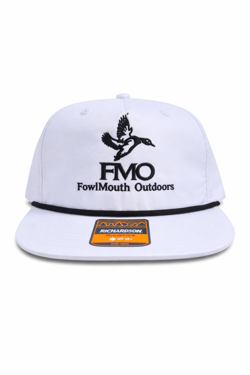 FOWLMOUTH WHITE FMO OUTDOORS HAT
