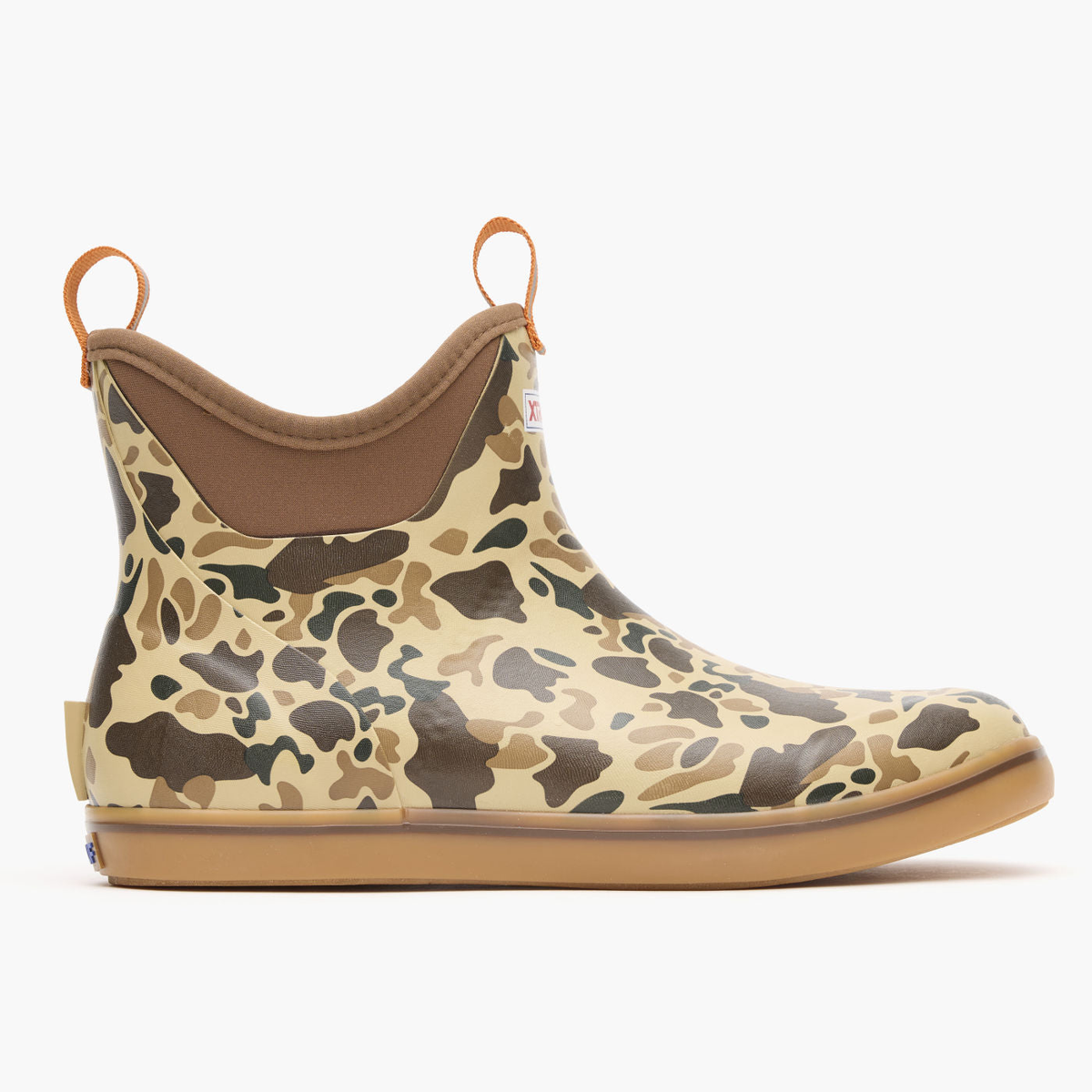 XTRATUF MENS DUCK CAMO ANKLE DECK BOOT DUCK CAMO XMABDCAM