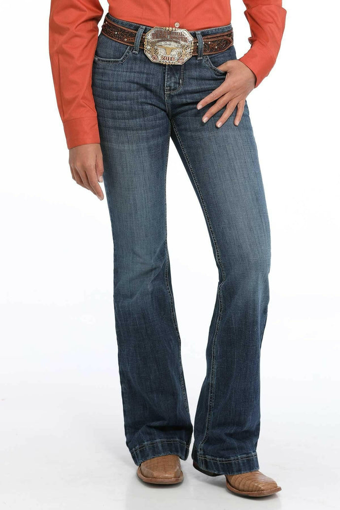 CINCH SLIM FIT LYNDEN JEANS DARK STONEWASH MJ81454092