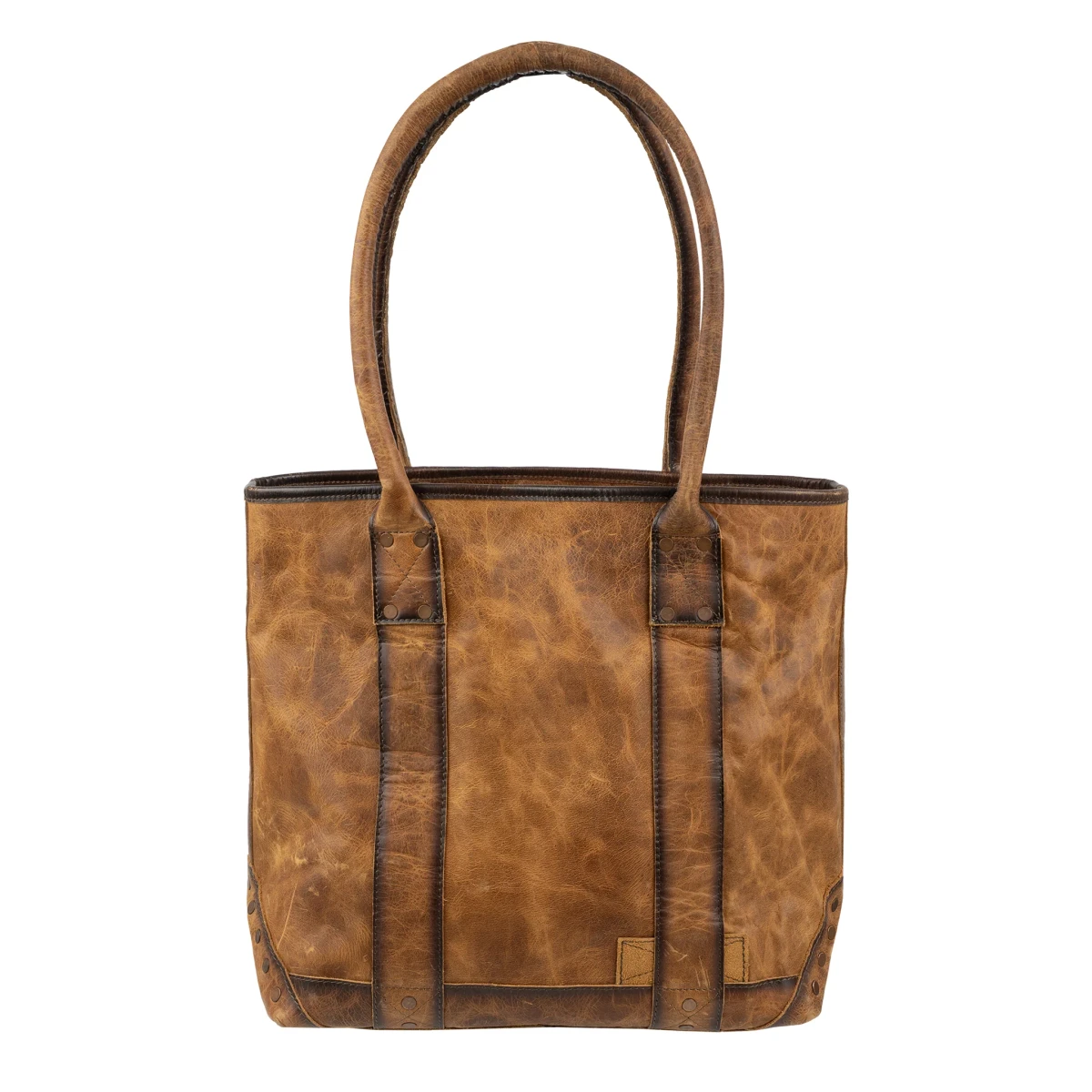 STS GUADALUPE COWHIDE PALOMINO TOTE STS35746