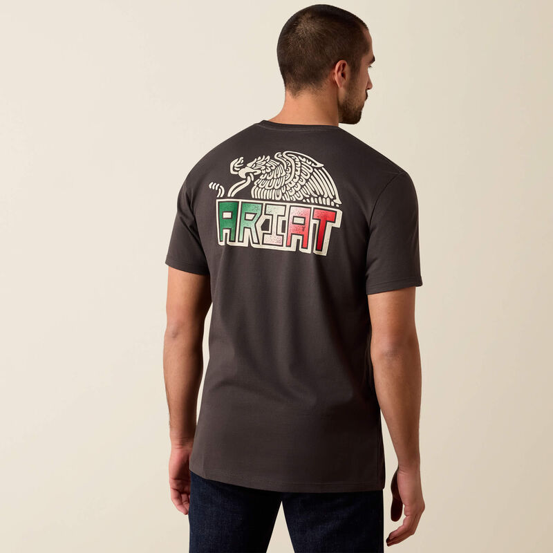 ARIAT BUENOS DIAS T-SHIRT VINTAGE BLACK 10079383