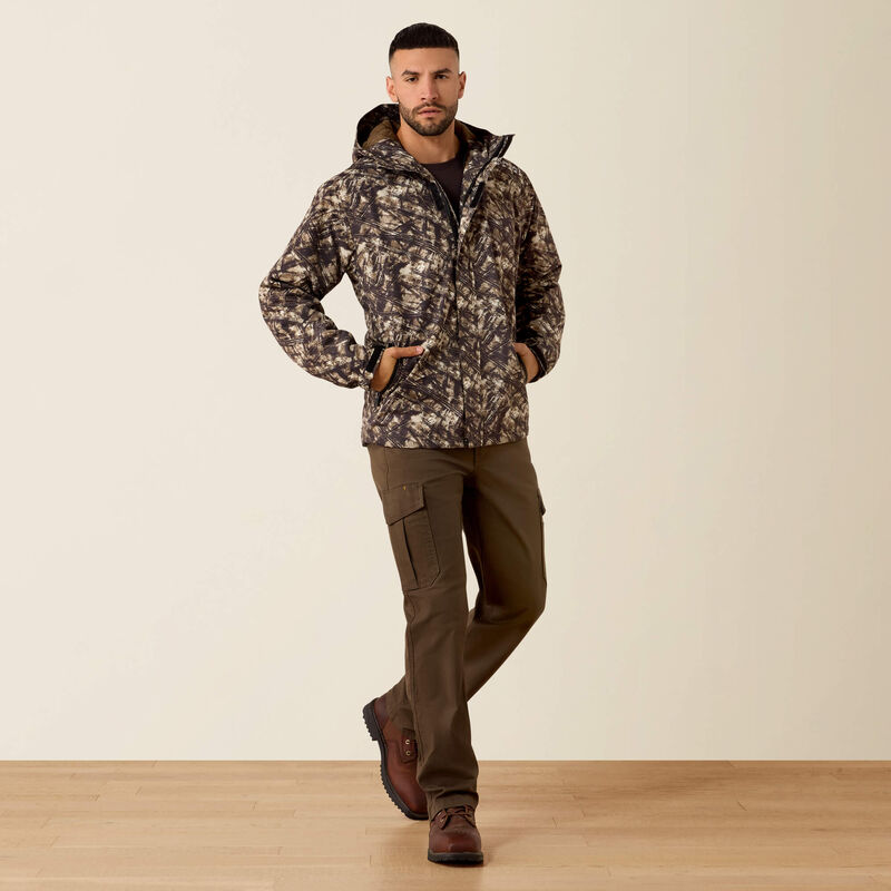 ARIAT REBAR STORMSHELL WATERPROOF INSULATED JACKET CAMO 10079110