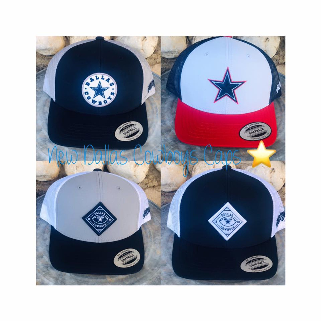 Dallas Cowboy Hooey Caps - TNT Western Wear