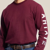 ARIAT MENS FR ROUGHNECK SKULL LOGO TSHIRT 10026435