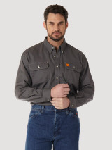 WRANGLER FR LS BUTTON DOWN GREY FR3W5GY