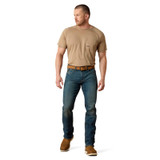 ARIAT MENS REBAR M5 DURASTRETCH EDGE STACKABLE STRAIGHT 10016222