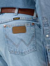 WRANGLER ORIGINAL FIT BLEACH WASH 13MWZGH