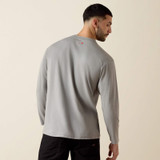 ARIAT MENS FR BASELAYER LS T-SHIRT SIL 10033209