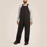 ARIAT MENS FR OVERALL 2.0 INSULATED BIB BLACK 10023457