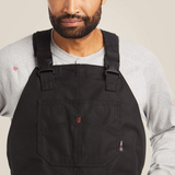 ARIAT MENS FR OVERALL 2.0 INSULATED BIB BLACK 10023457