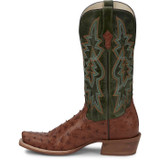 TONY LAMA RYLEN FULL QUILL OSTRICH BRANDY SA8268