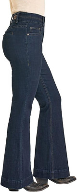 ROCK & ROLL WELT POCKET TROUSER DARK WASH BW5HD07844