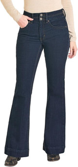 ROCK & ROLL WELT POCKET TROUSER DARK WASH BW5HD07844