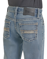 ROCK & ROLL BOYS FEATHER STITCH BOOTCUT JEAN BB0BD07361