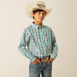 ARIAT PRO SERIES JOHNATHAN CLASSIC FIT SHIRT NAVY 10054794
