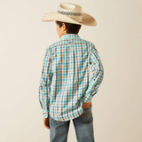 ARIAT PRO SERIES JOHNATHAN CLASSIC FIT SHIRT NAVY 10054794