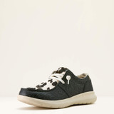 ARIAT HILO SHOE BLACK FLORAL EMBOSS 10063882