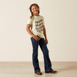 ARIAT NEVER OUTTA STYLE T-SHIRT WHEAT 10062920