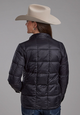 ROPER WOMENS DOWN FILLED NYLON SOFTSHELL SHIRT JACKET 03-098-0693-6003