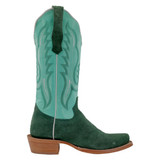 R WATSON WOMENS ROUGHOUT NARROW SQUARE 13″ TEAL RWL8419-1