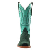 R WATSON WOMENS ROUGHOUT NARROW SQUARE 13″ TEAL RWL8419-1