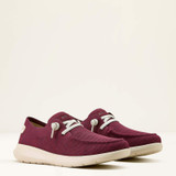 ARIAT HILO SHOE HEATHERED BURGUNDY KNIT 10063820