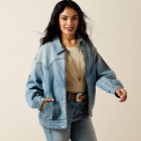ARIAT CHEYENNE DENIM BOMBER JACKET CANDY 10065931