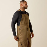 ARIAT MENS REBAR DURACANVAS STRETCH INSULATED BIB 10032505