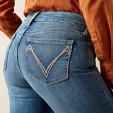 ARIAT PERFECT RISE ISABELLE WIDE TROUSER JEANS 10061726