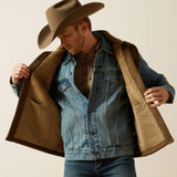 ARIAT CALDWELL SHERPA VEST CUB 10062485