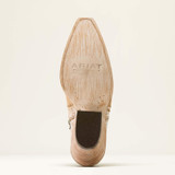 ARIAT JADE X TOE DISTRESSED CREMA CROC PRINT 10063823
