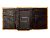 M&F NOCONA LARGE BASKETWEAVE TRIFOLD WALLET NATURAL N500051048