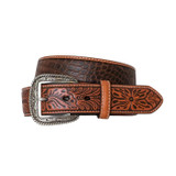 M&F ARIAT MENS FAUX CROCODILE PRINT WESTERN BELT A1022008