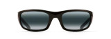 MAUI JIM STINGRAY POLARIZED WRAP SUNGLASSES GREY/BLACK 103-02