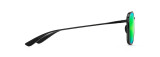 MAUI JIM KEOKEA POLARIZED AVIATOR SUNGLASSES GREEN/GREY GM447-11