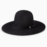 RESISTOL 20X BLACK GOLD OPEN CROWN 4 1/4 BRIM COWBOY HAT RFBKGD-164277