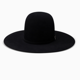 RESISTOL 20X BLACK GOLD OPEN CROWN 4 1/4 BRIM COWBOY HAT RFBKGD-164277
