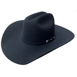 RODEO KING 4 1/4" BRIM TOP HAND 7X FELT COWBOY HAT BLACK