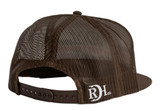RED DIRT BROADHEAD CAP BROWN/WHITE RDHC-536